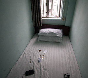 Single room, in Chung King Mansions, Hong Kong
